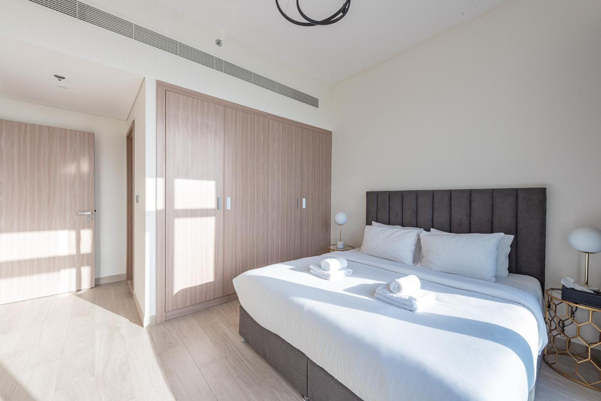 迪拜Cozy & Convenient 1Br Haven In Al Jaddaf公寓 外观 照片