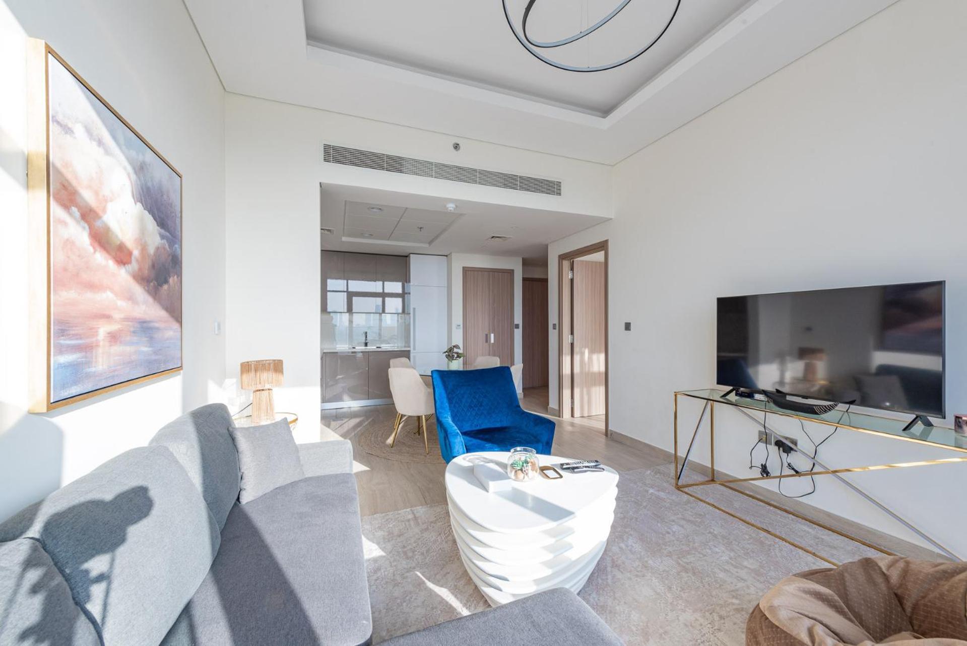 迪拜Cozy & Convenient 1Br Haven In Al Jaddaf公寓 外观 照片