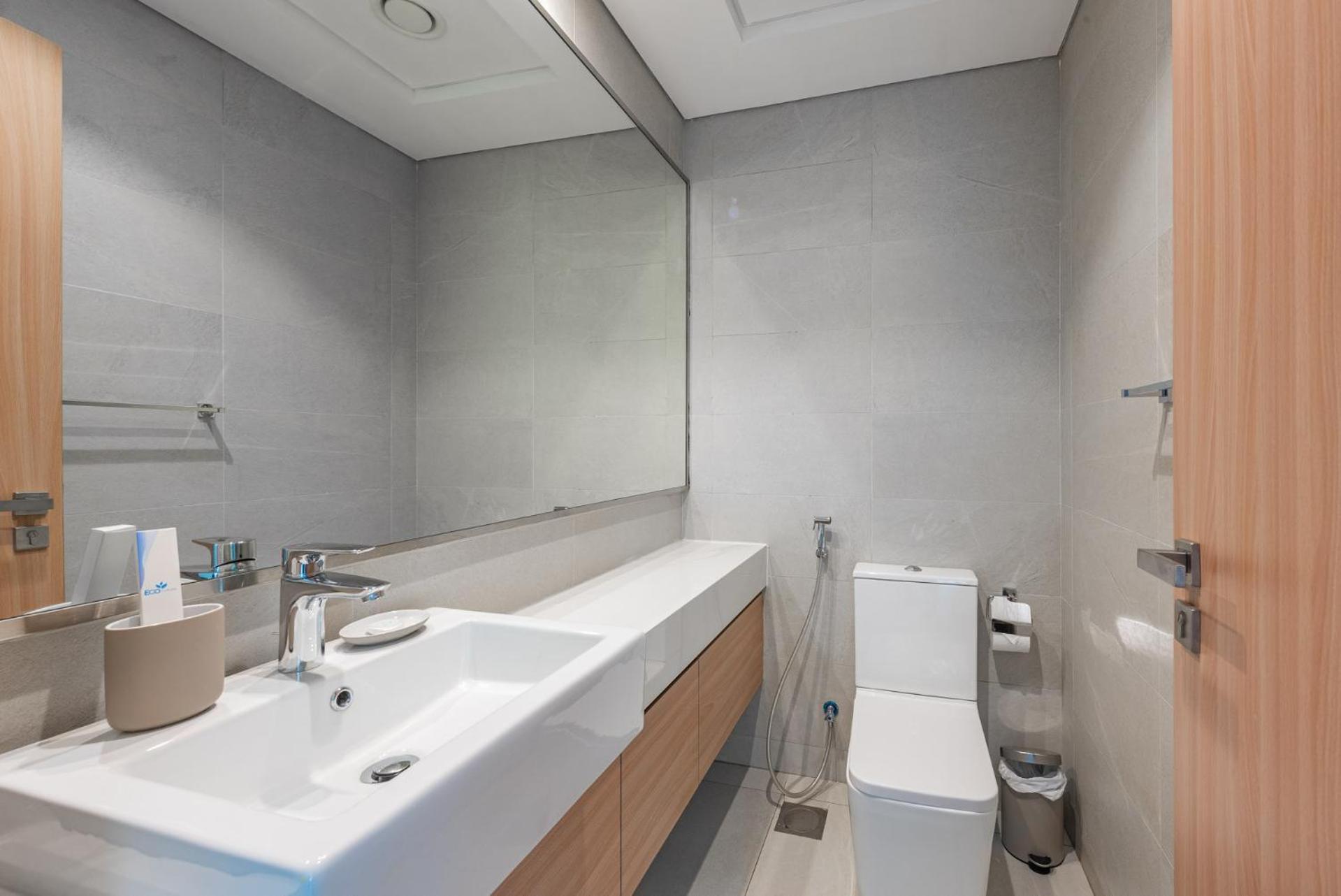 迪拜Cozy & Convenient 1Br Haven In Al Jaddaf公寓 外观 照片