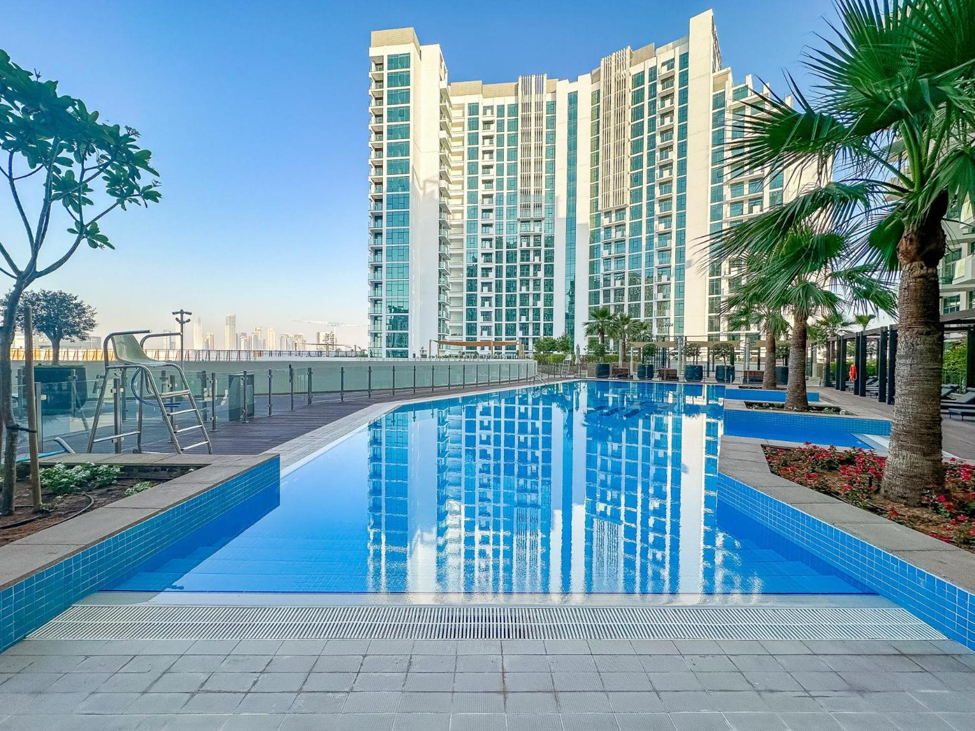 迪拜Cozy & Convenient 1Br Haven In Al Jaddaf公寓 外观 照片