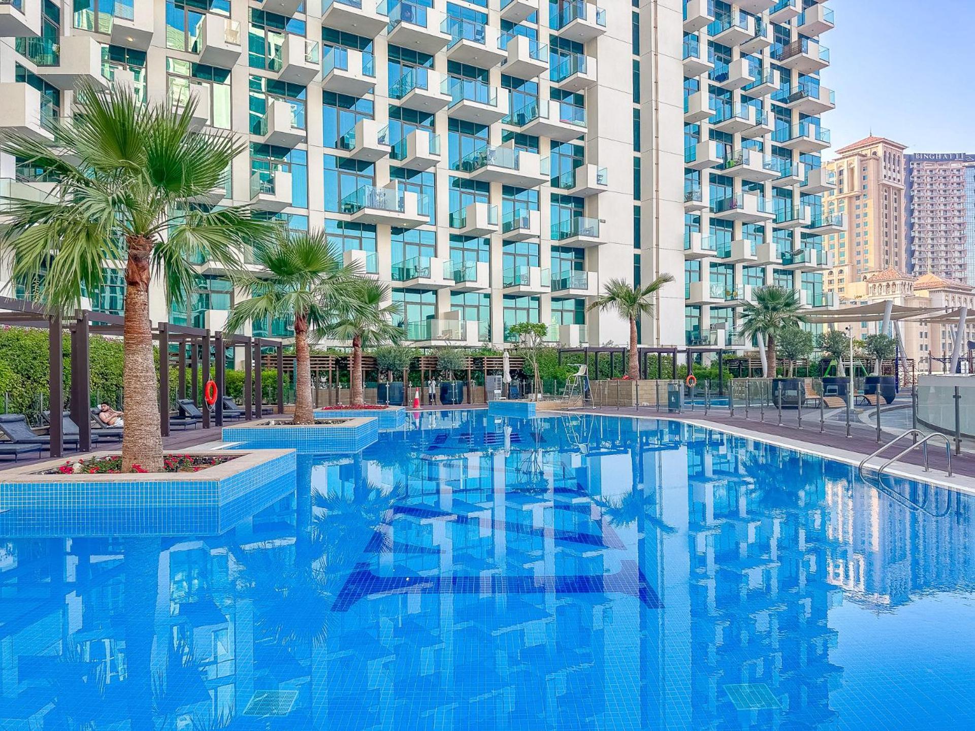 迪拜Cozy & Convenient 1Br Haven In Al Jaddaf公寓 外观 照片